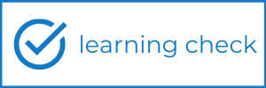 learning check icon